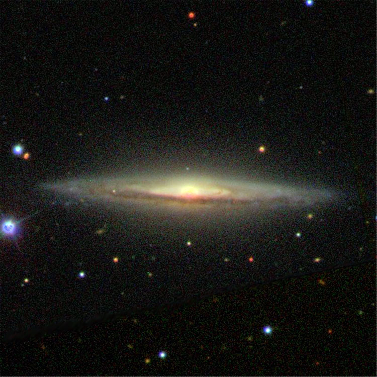 SDSS image of spiral galaxy NGC 684