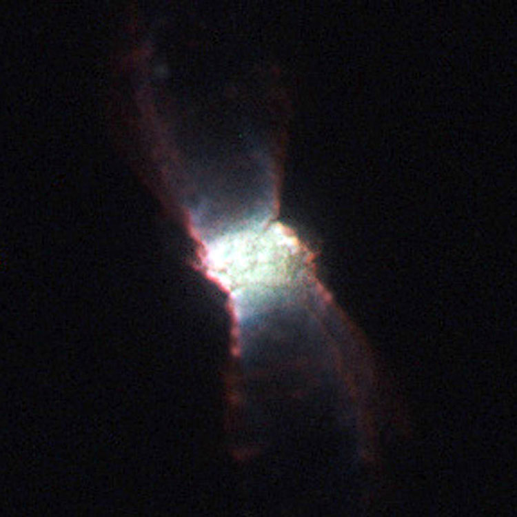 HST image of planetary nebula NGC 6881
