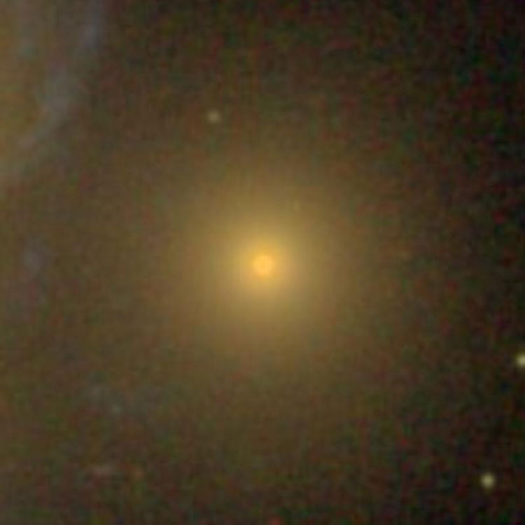 SDSS image of lenticular galaxy NGC 68, also showing part of NGC 70 at upper left