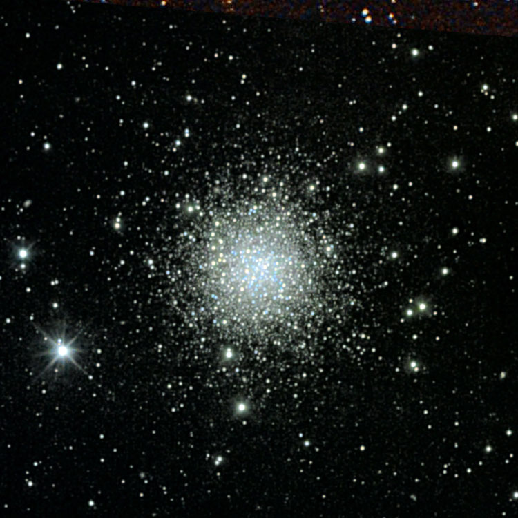 Misti Mountain Observatory image of region near globular cluster NGC 6981, also known as M72