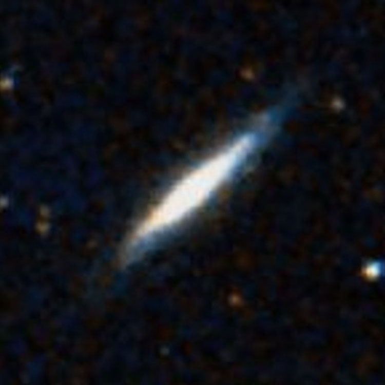 DSS image of spiral galaxy NGC 699