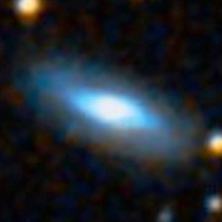 DSS image of lenticular galaxy NGC 7004