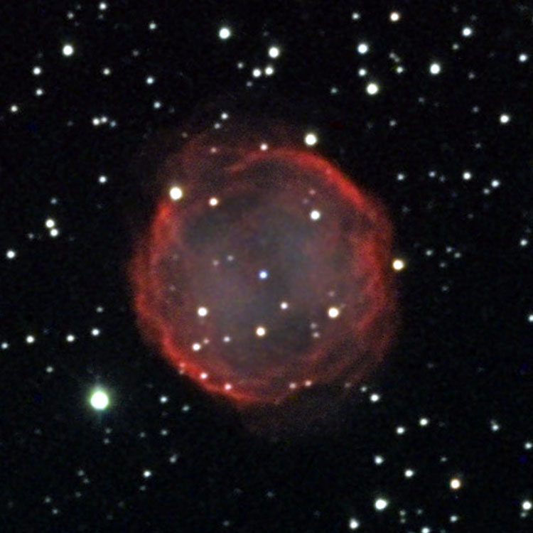 NOAO image of planetary nebula NGC 7139