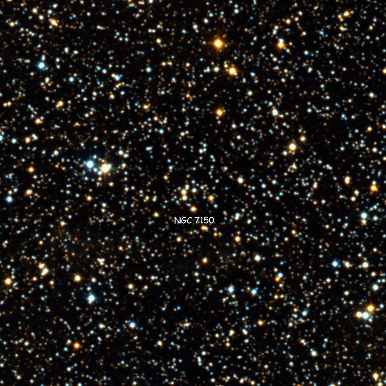 DSS image of region near stellar group NGC 7150