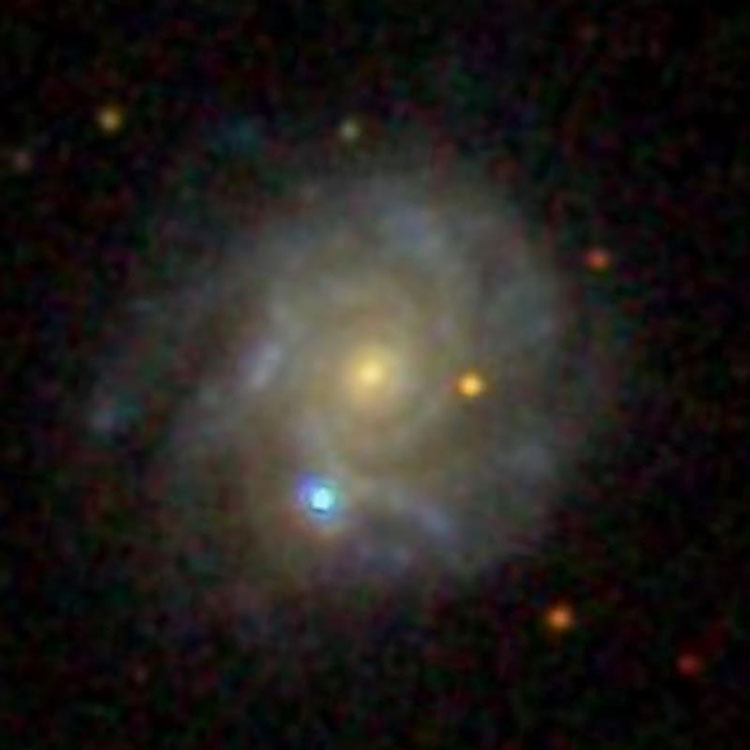 SDSS image of spiral galaxy NGC 7159