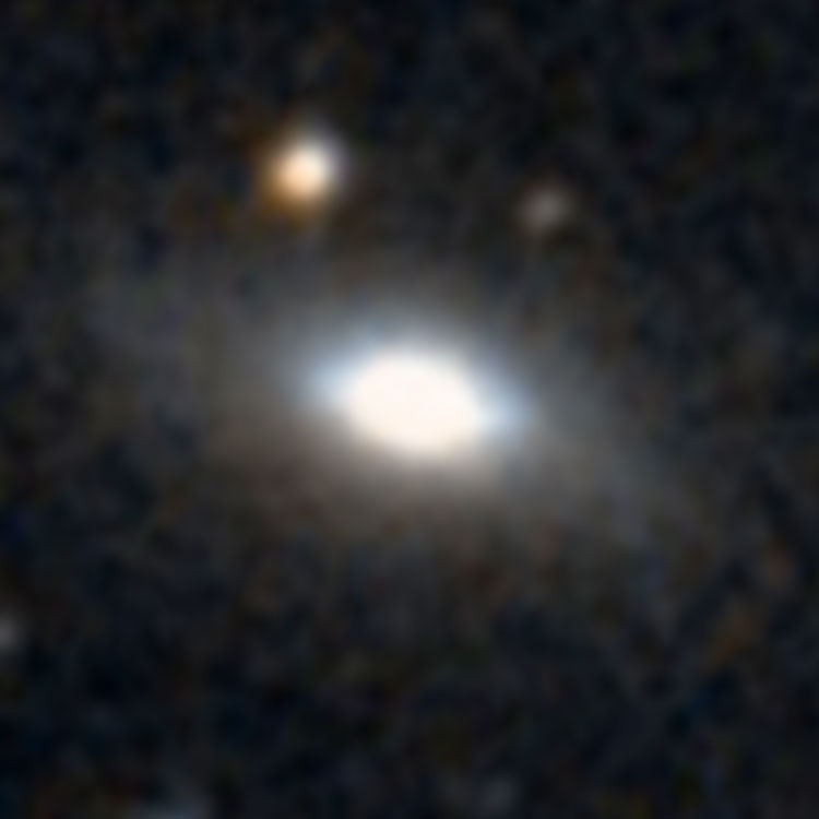 DSS image of lenticular galaxy NGC 7169