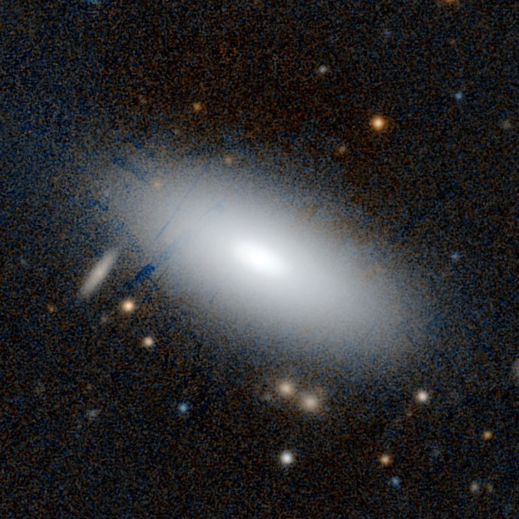 PanSTARRS image of lenticular galaxy NGC 7180