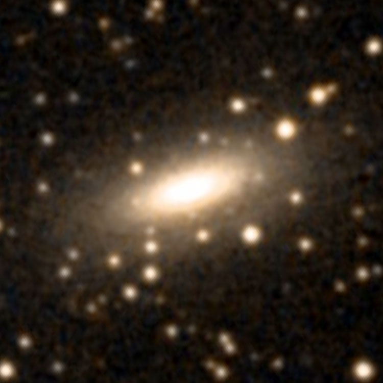 DSS image of spiral galaxy NGC 7197