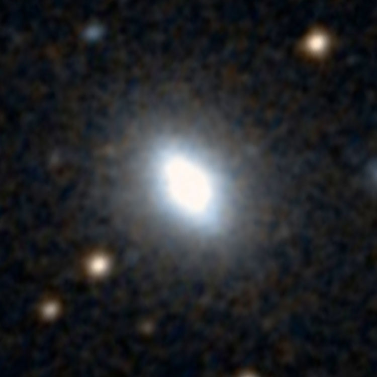 DSS image of lenticular galaxy NGC 7200