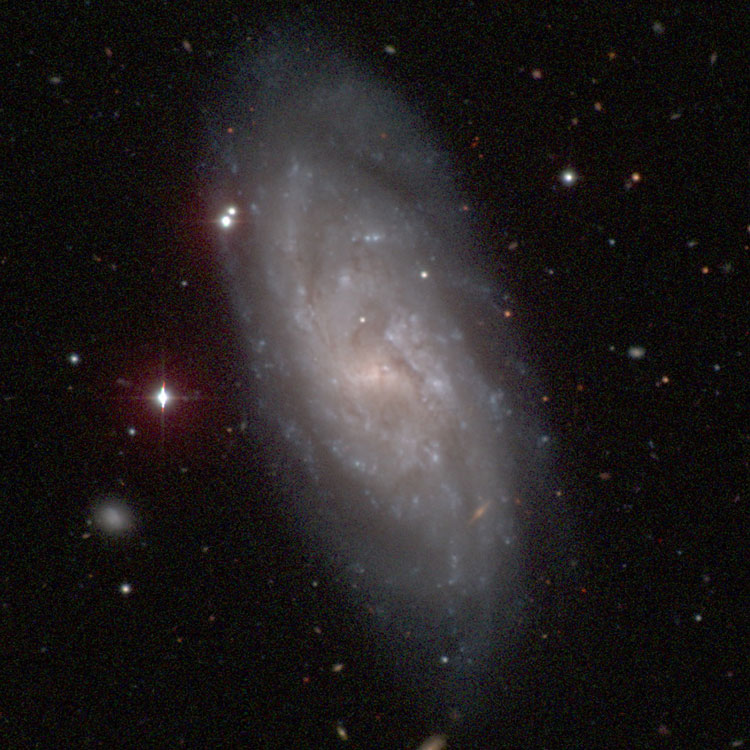 Carnegie-Irvine Galaxy Survey image of spiral galaxy NGC 7218
