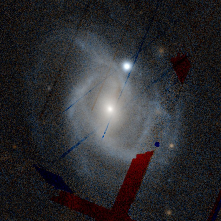PanSTARRS image of spiral galaxy NGC 7221