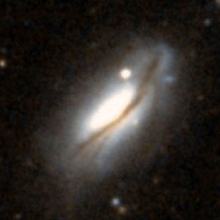 DSS image of spiral galaxy NGC 7225