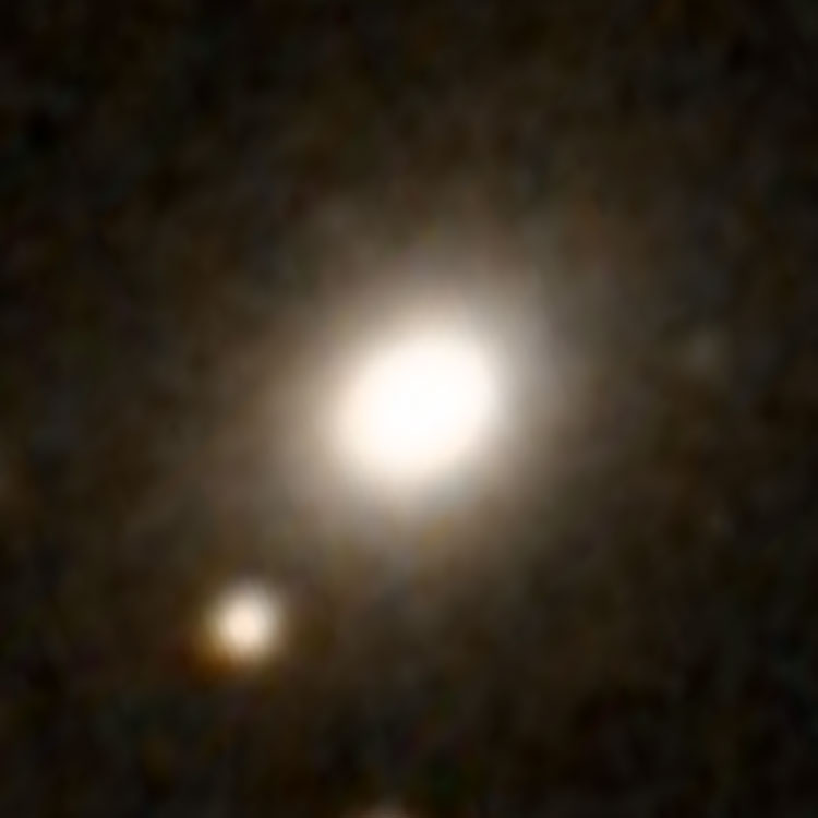 DSS image of lenticular galaxy NGC 7249