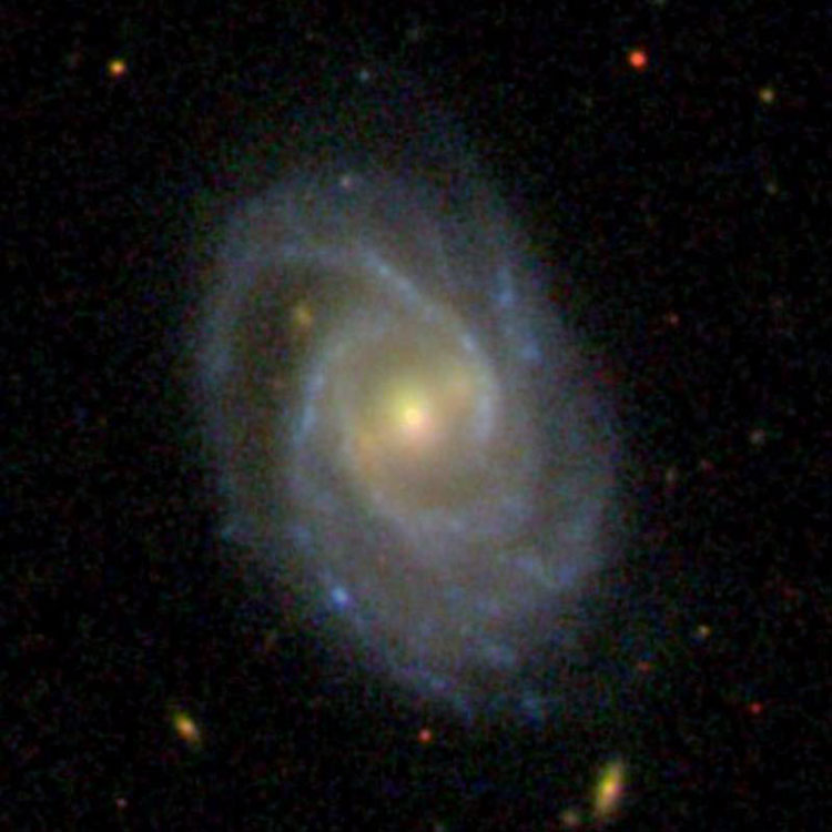 SDSS image of spiral galaxy NGC 7257