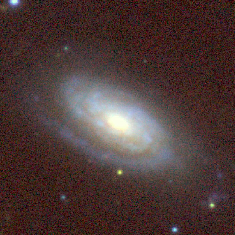 PanSTARRS image of spiral galaxy NGC 7306