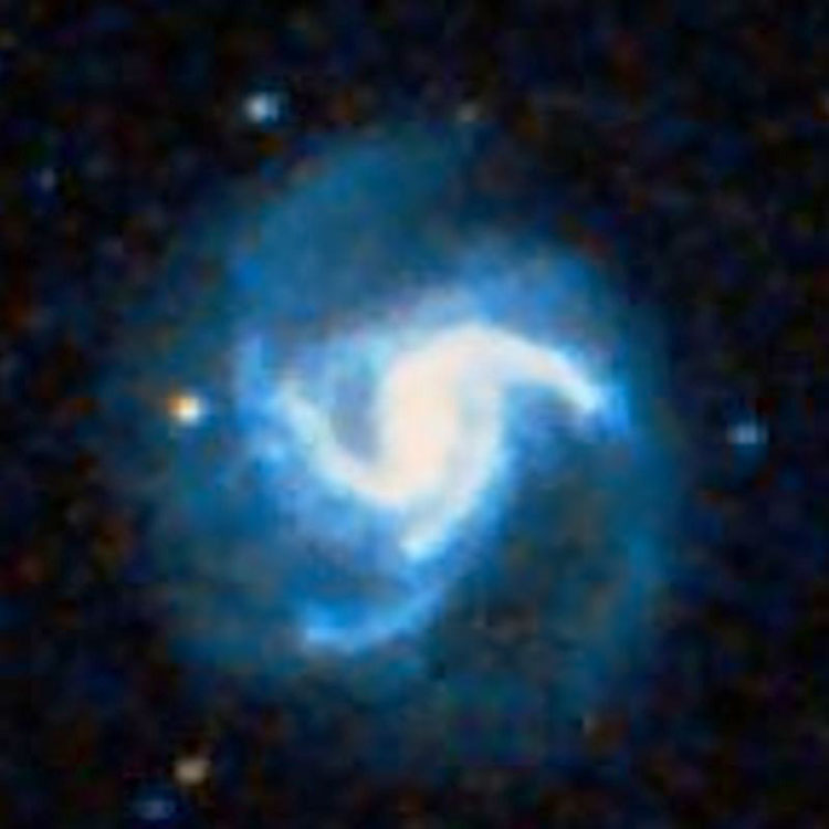 DSS image of spiral galaxy NGC 7309
