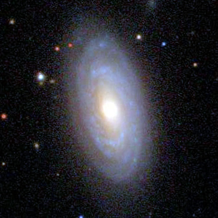 SDSS image of spiral galaxy NGC 7311