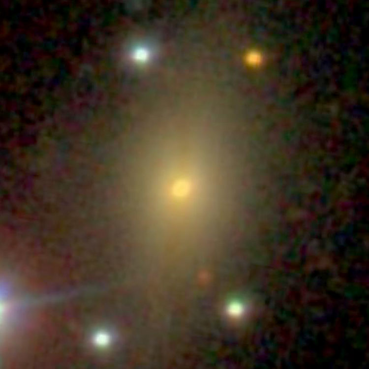 SDSS image of lenticular galaxy NGC 7324