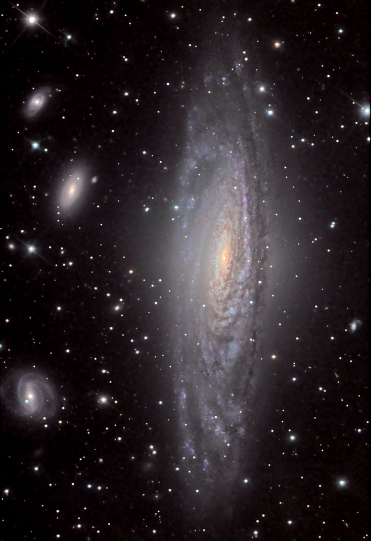 NOAO image of region near spiral galaxy NGC 7331