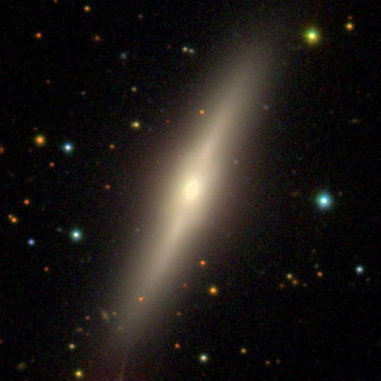 SDSS image of lenticular galaxy NGC 7339