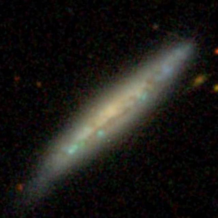 SDSS image of spiral galaxy NGC 7347