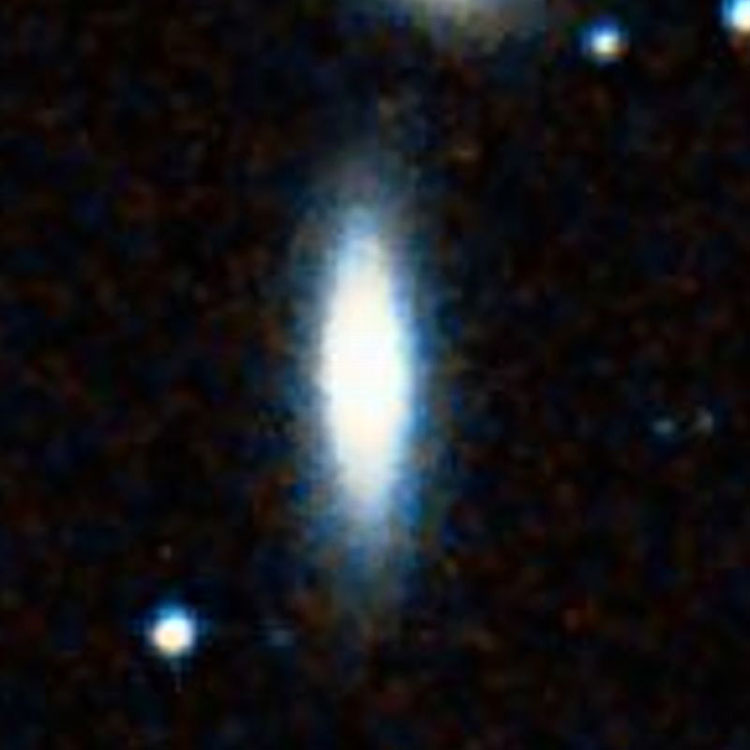 DSS image of lenticular galaxy NGC 7444