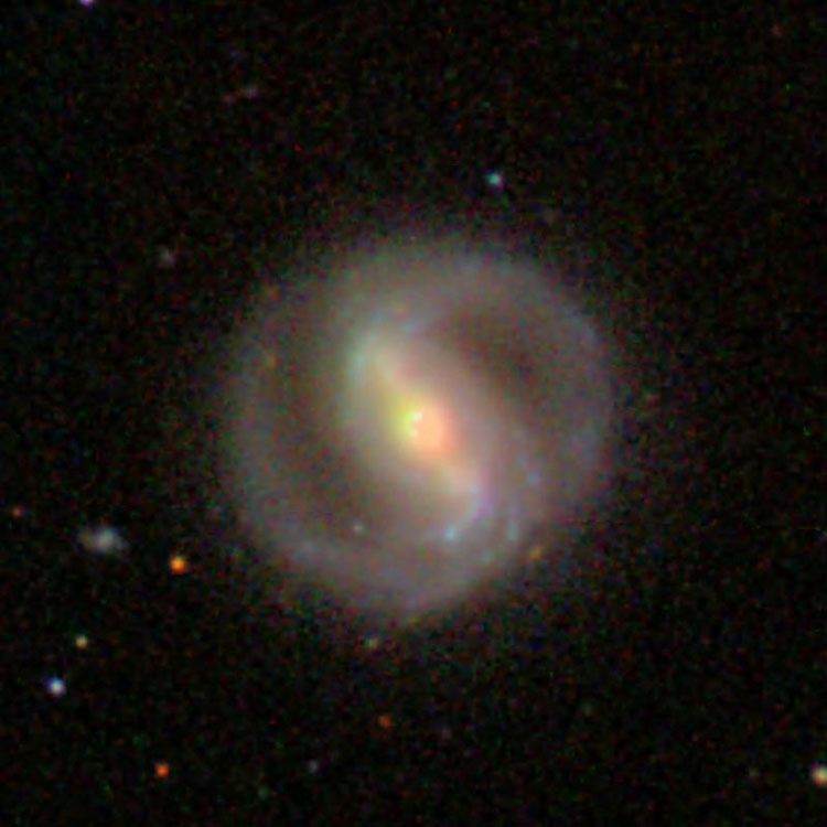 SDSS image of spiral galaxy NGC 762