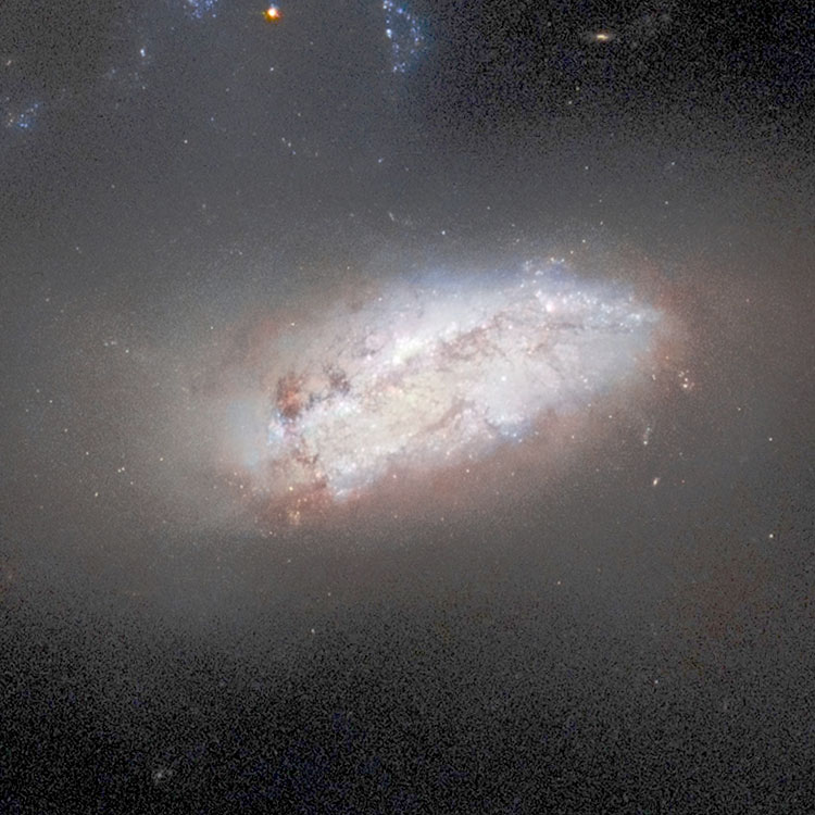 HST image of irregular galaxy NGC 7752