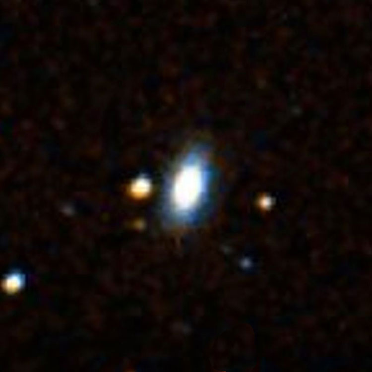 DSS image of lenticular galaxy NGC 7763