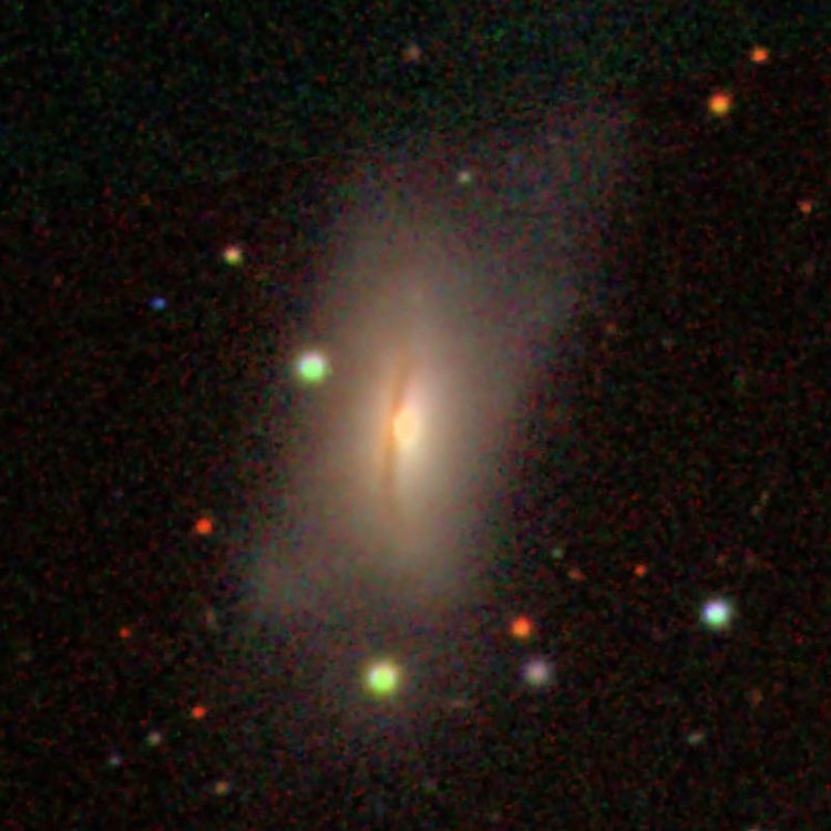SDSS image of spiral galaxy NGC 780