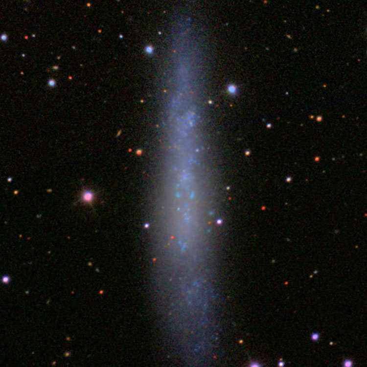 SDSS image of spiral galaxy NGC 784