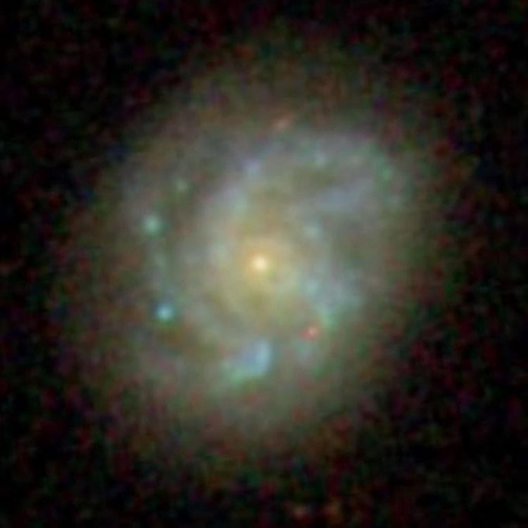 SDSS image of spiral galaxy NGC 786