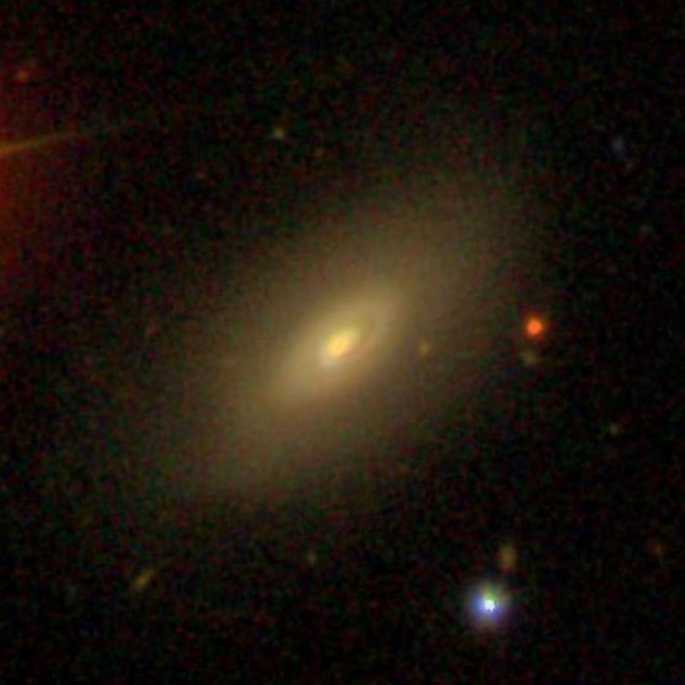 SDSS image of lenticular galaxy NGC 792