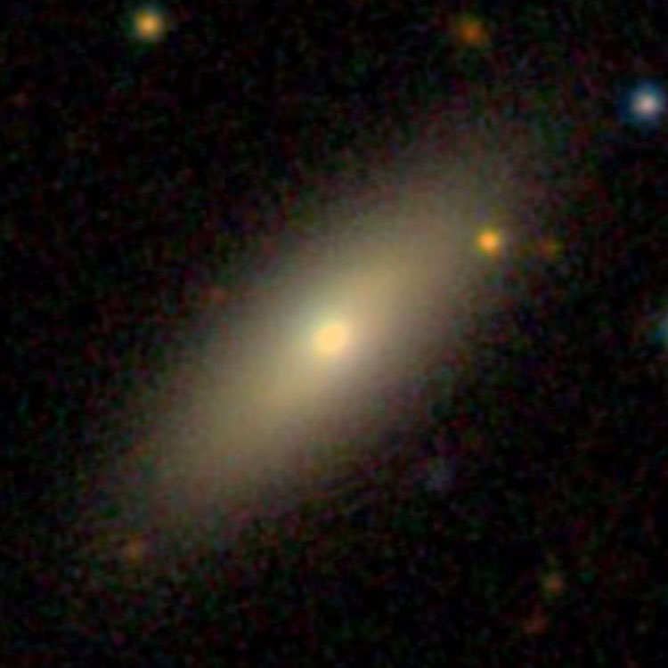 SDSS image of lenticular galaxy NGC 798