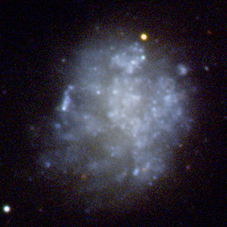 ESO image of irregular galaxy NGC 87, a member of Robert's Quartet