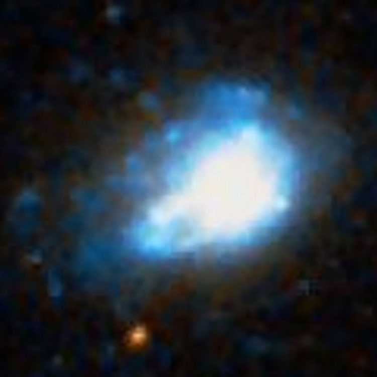 DSS image of irregular galaxy NGC 899
