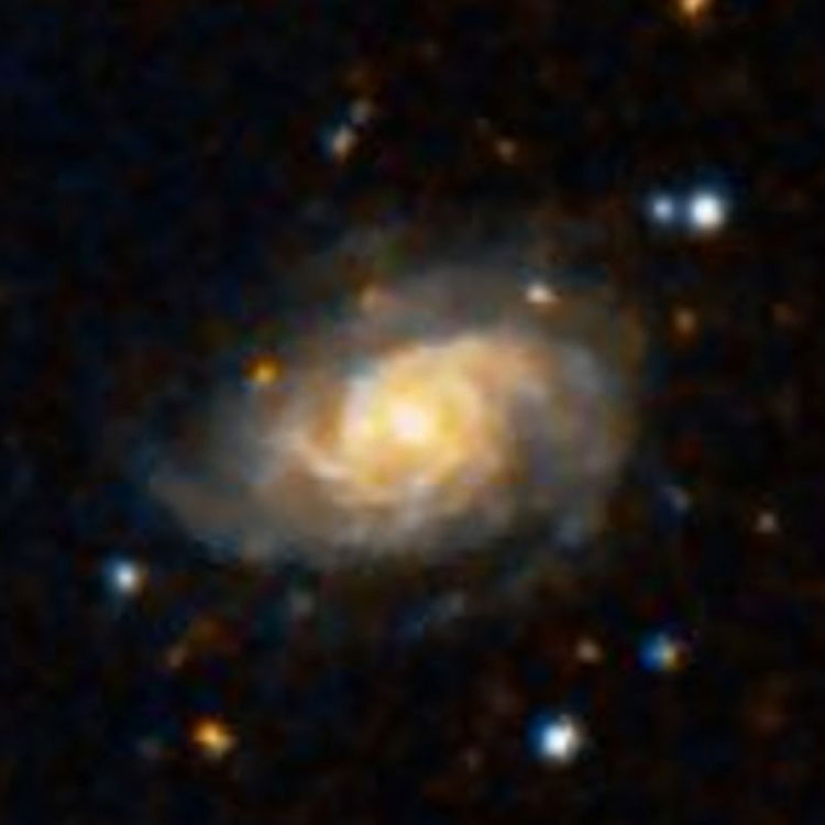 DSS image of spiral galaxy NGC 914