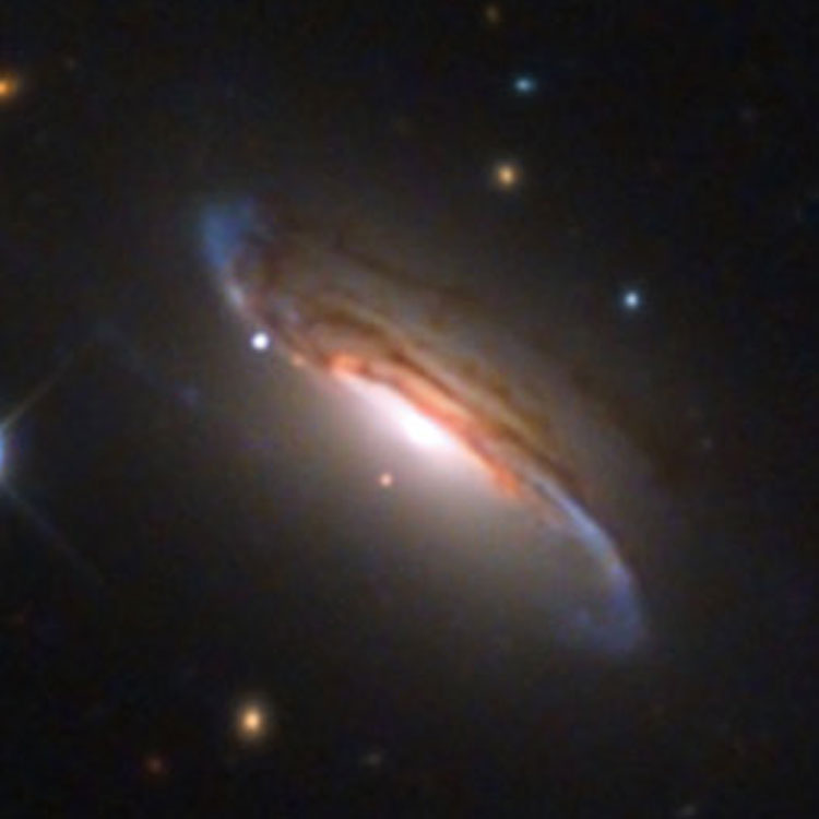 SDSS image of spiral galaxy NGC 93