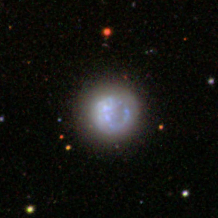 SDSS image of irregular galaxy NGC 963