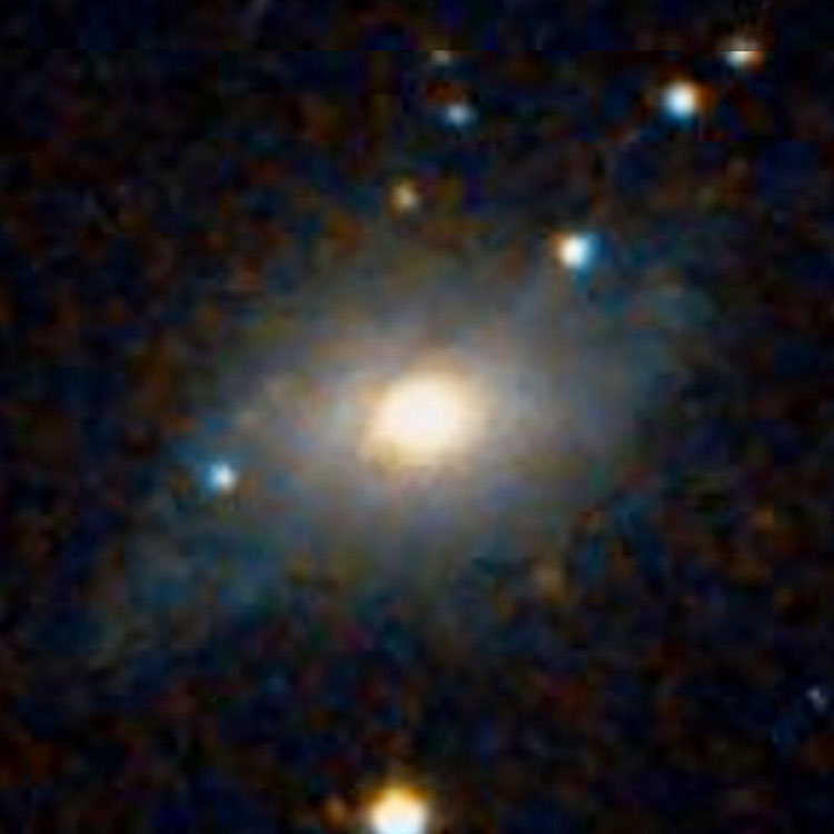DSS image of lenticular galaxy NGC 984