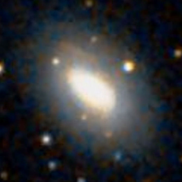 DSS image of lenticular galaxy NGC 987
