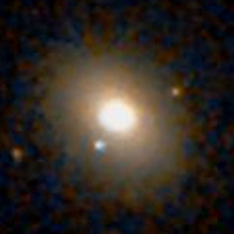 DSS image of lenticular galaxy NGC 990