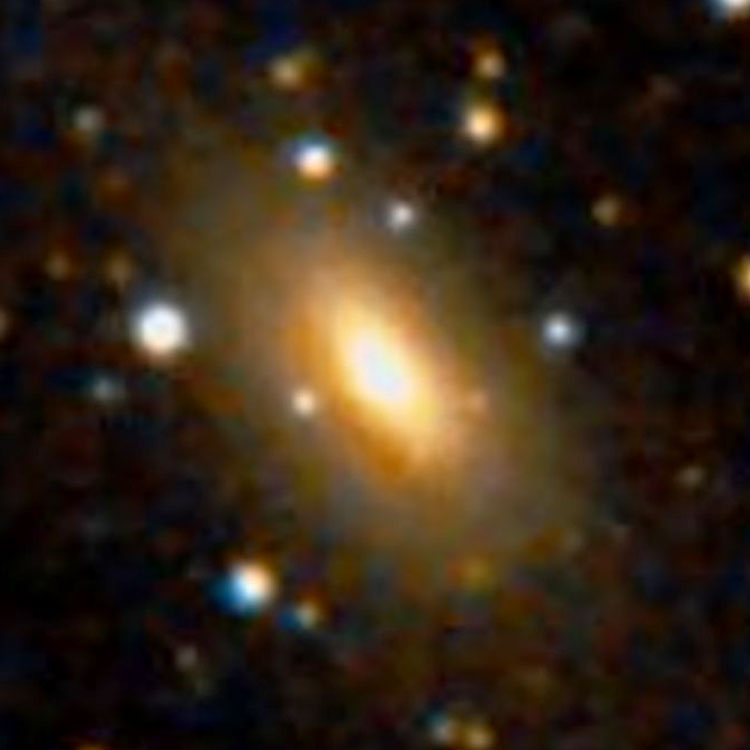 DSS image of lenticular galaxy NGC 995