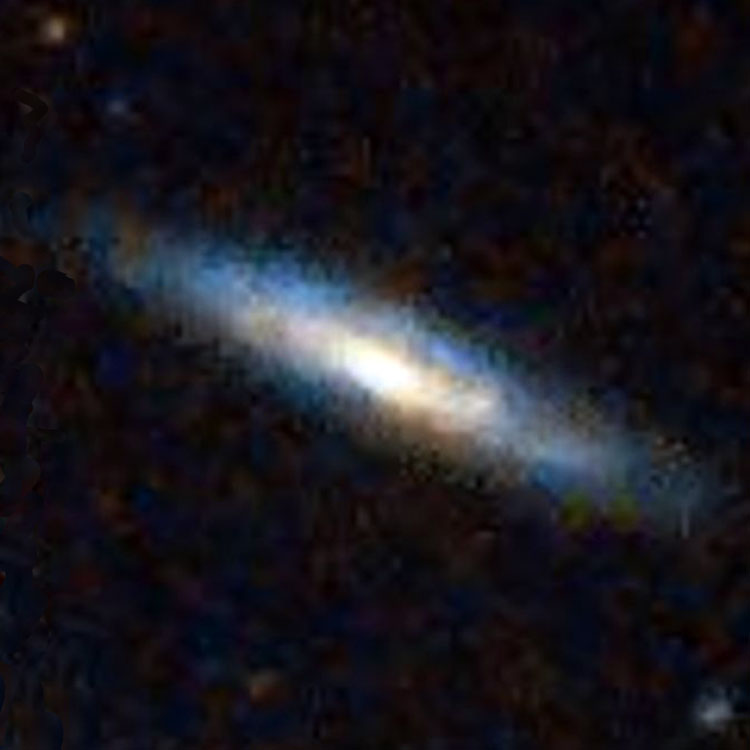 DSS image of spiral galaxy PGC 10592