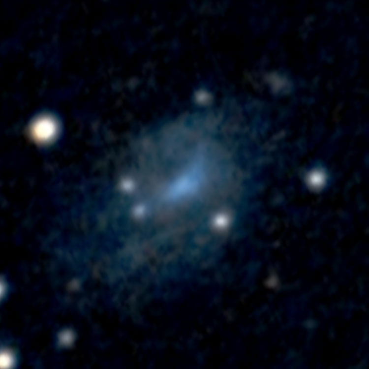 DSS image of irregular galaxy PGC 127638