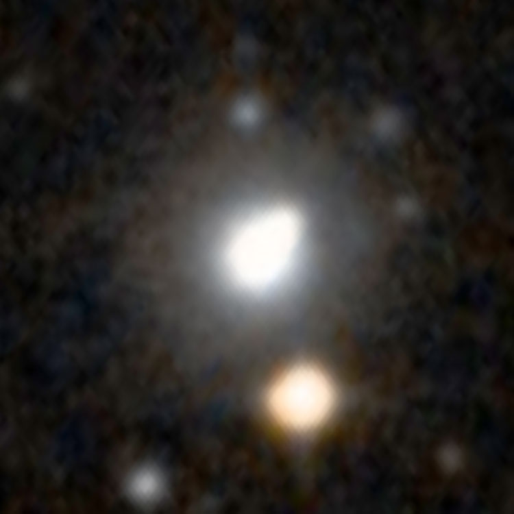 DSS image of lenticular galaxy PGC 129746