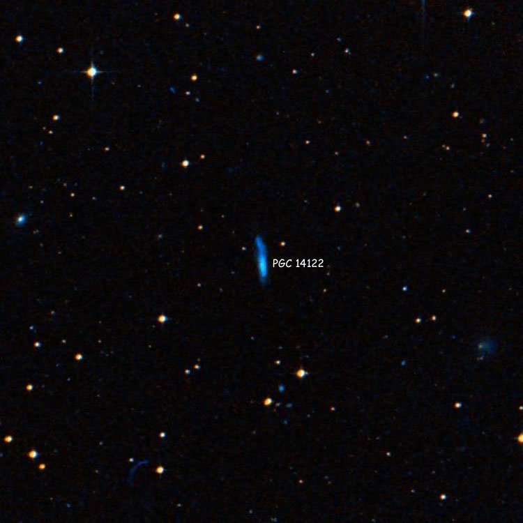 DSS image of region near irregular galaxy PGC 14122