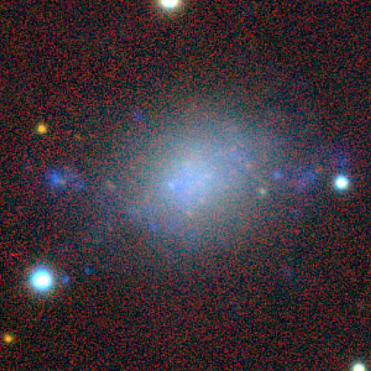 PanSTARRS image of peculiar spiral galaxy PGC 16643