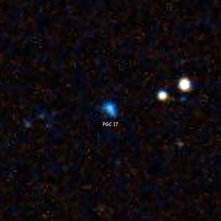 Wikisky image of PGC 17