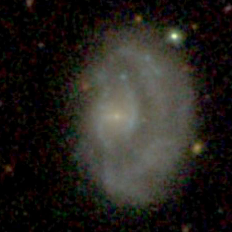 SDSS image of spiral galaxy PGC 1927, also known as HCG 2c
